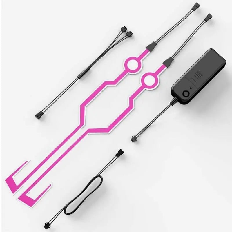 Kit de personnalisation lumineux pour casque - Le Pratique du Motard
