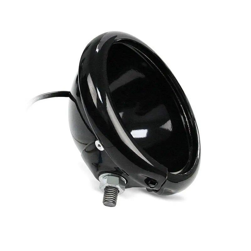 Phare avant LED motos, 5.75 pouces + support - Set Compatible Harley Davidson Dyna Sportster Softail Le Pratique du Motard