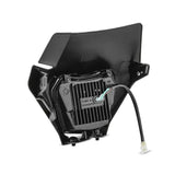 Phare LED ECE Masque DRL noir pour KTM EXC / EXC-F / Freeride / Enduro / SMC 14-22 XDure SW1 Incluant Le Pratique du Motard