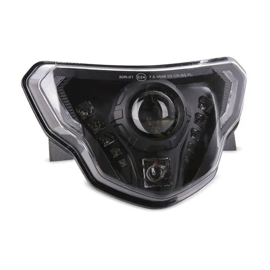 Phare LED moto QL5 pour BMW G 310 GS / R 16-20 Feux avant ECE Le Pratique du Motard