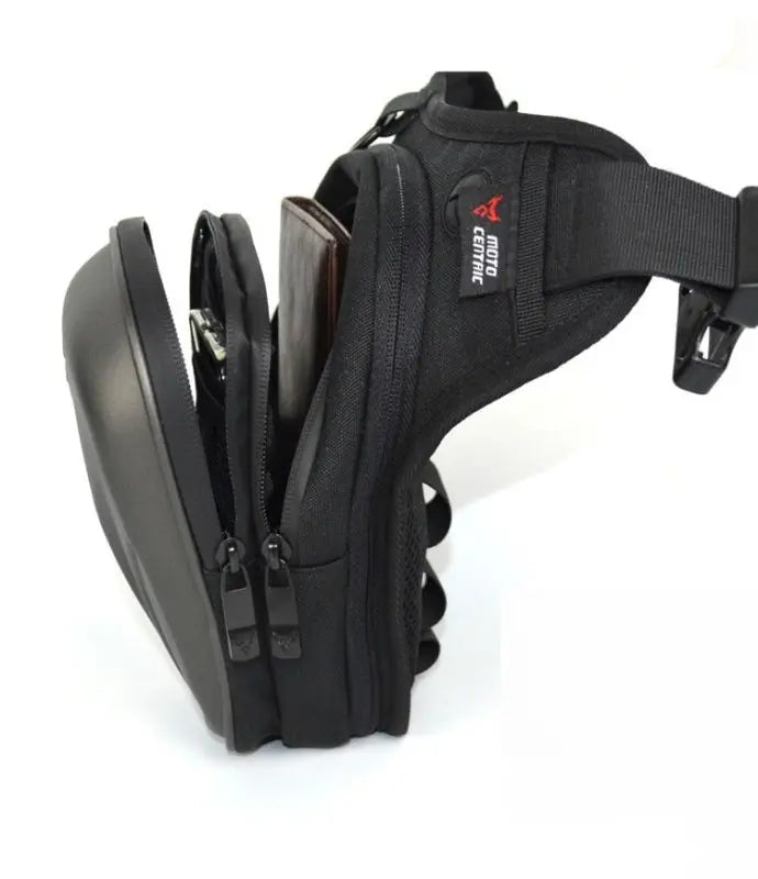 Sac de jambe moto - SPIDER Gris Le Pratique du Motard