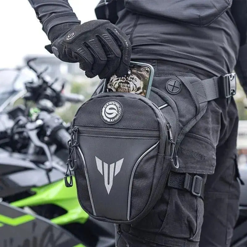 Sacoche de cuisse pour motard - Le Pratique du Motard