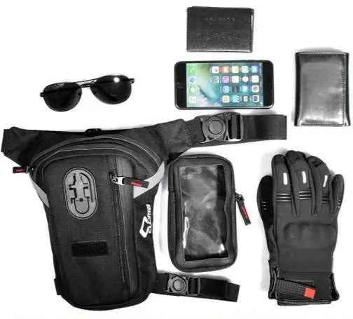 Sacoche de Jambe Moto - X-RIDE Le Pratique du Motard