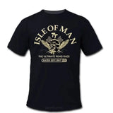 T shirt moto vintage - Isle of Man T - Le Pratique du Motard