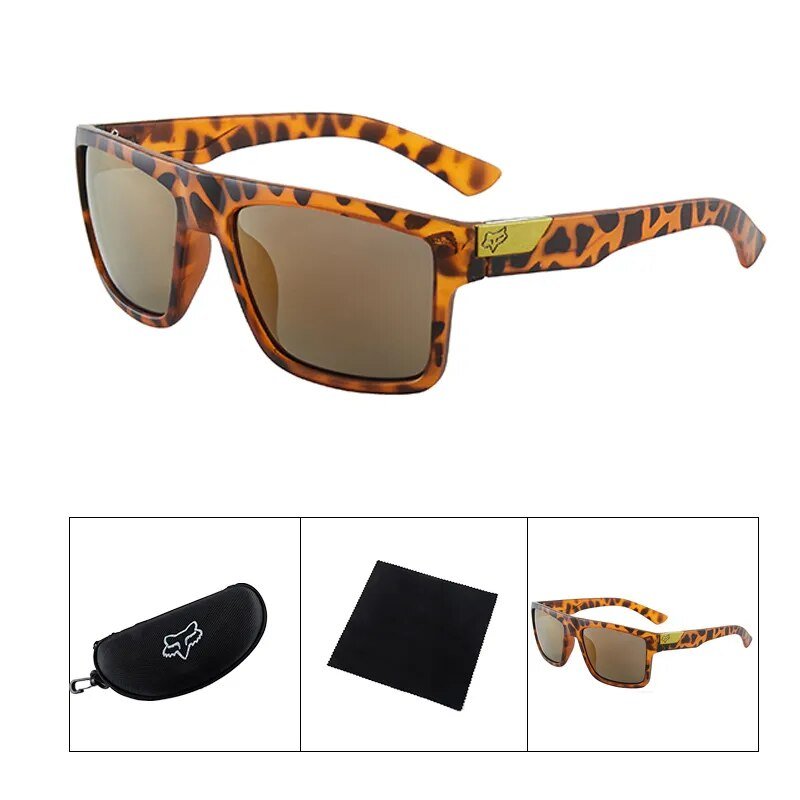 Lunette de soleil moto carré - Style Fox sauvage - LE PRATIQUE DU MOTARD