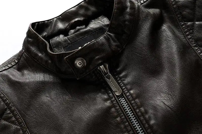 Veste cuir biker vintage - Le Pratique du Motard