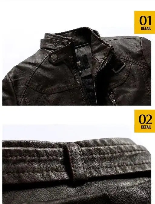 Veste cuir homme style motard Le Pratique du Motard