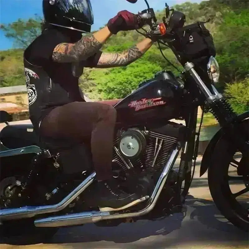 Veste en cuir sans manche "Sons of Anarchy" - Le Pratique du Motard