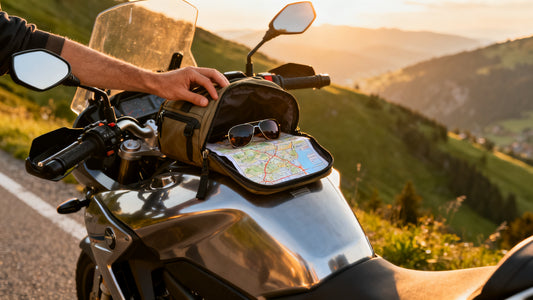 Sacoche de réservoir moto : fixation, volume et compatibilité pour bien choisir