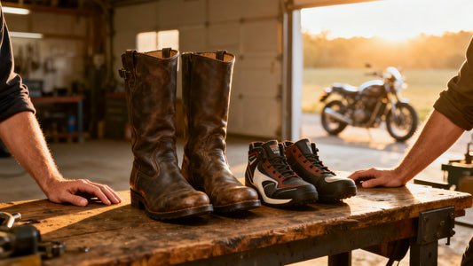 Bottes moto, bottines ou chaussures : quelle protection pour quel usage ?