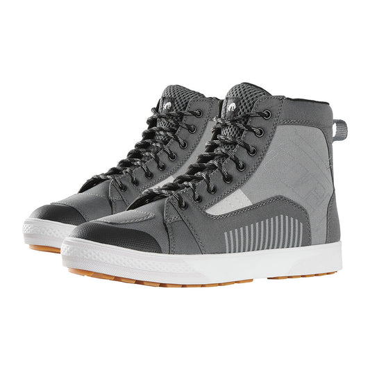 Chaussures Moto Furygan STOCKTON AIR D3O® — Homologué CE Pearl - Gris anthracite - LE PRATIQUE DU MOTARD