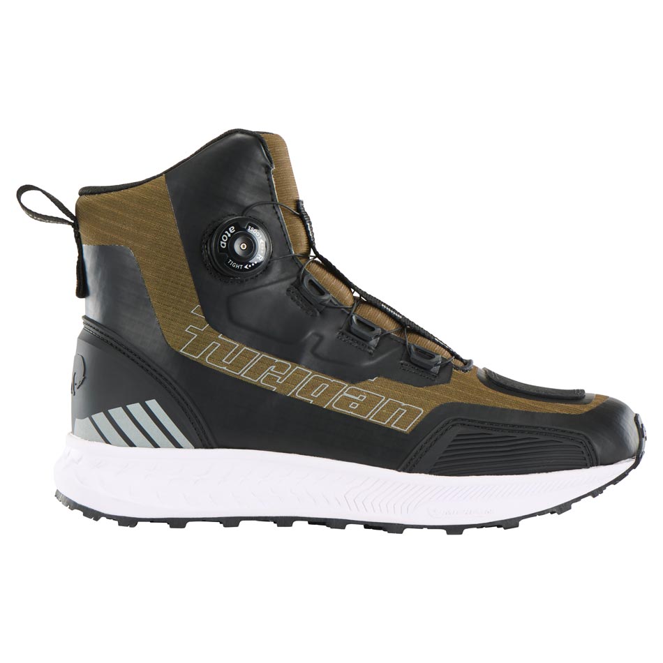 Chaussures Moto Furygan TONIK D3O® — Homologué CE Kaki - Noir - LE PRATIQUE DU MOTARD