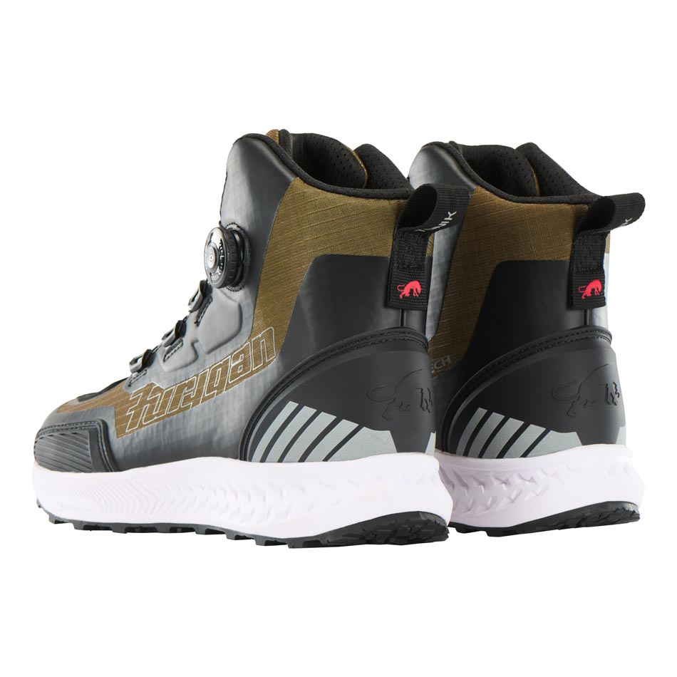 Chaussures Moto Furygan TONIK D3O® — Homologué CE Kaki - Noir - LE PRATIQUE DU MOTARD