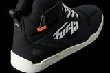 Chaussures Moto Furygan GET DOWN D3O® — Homologué CE Noir - Blanc - LE PRATIQUE DU MOTARD