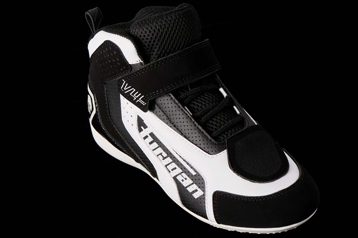 Chaussures Moto Furygan V4 VENTED — Homologué CE Noir - Blanc - LE PRATIQUE DU MOTARD