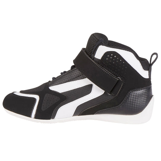 Chaussures Moto Furygan V4 VENTED — Homologué CE Noir - Blanc - LE PRATIQUE DU MOTARD