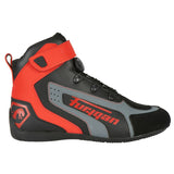 Chaussures Moto Furygan V4 EASY D3O® — Homologué CE Noir - Rouge - LE PRATIQUE DU MOTARD