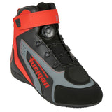 Chaussures Moto Furygan V4 EASY D3O® — Homologué CE Noir - Rouge - LE PRATIQUE DU MOTARD
