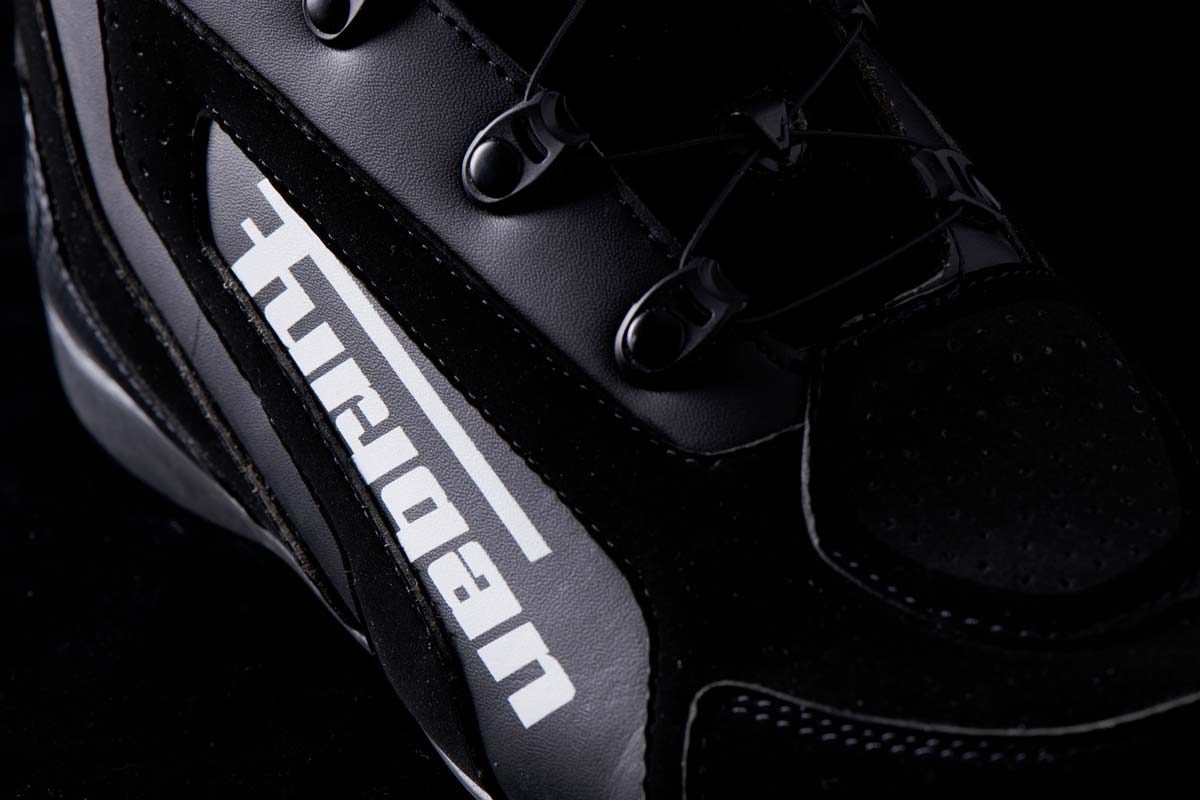 Chaussures Moto Furygan V4 EASY D3O® — Homologué CE Noir - Blanc - LE PRATIQUE DU MOTARD