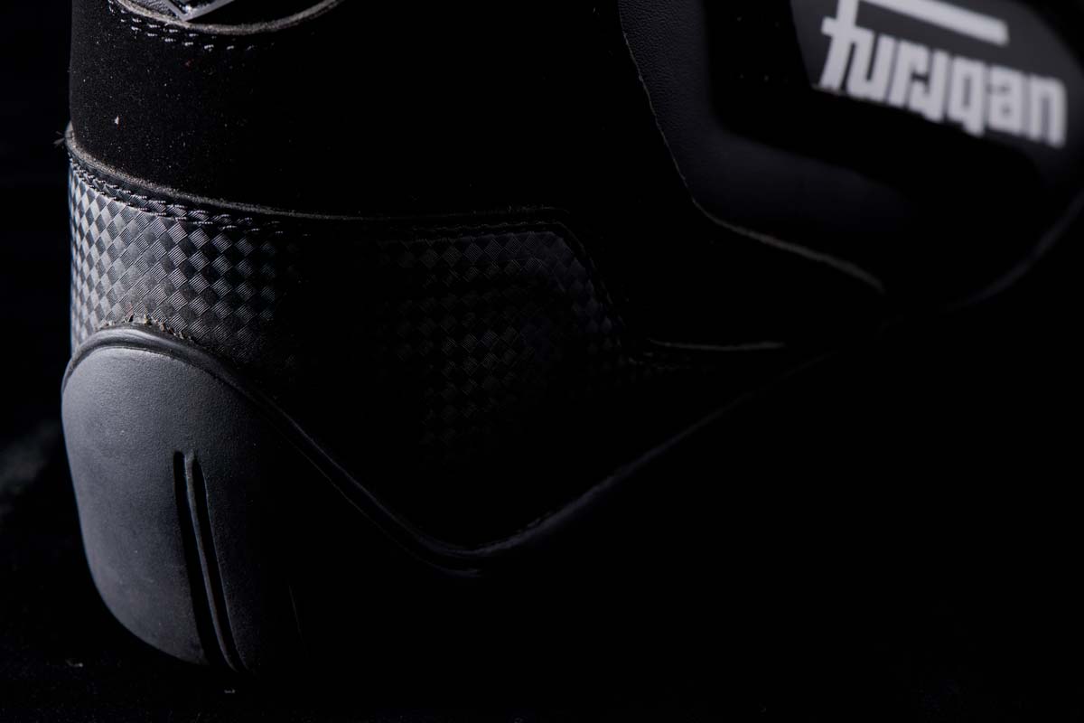 Chaussures Moto Furygan V4 EASY D3O® — Homologué CE Noir - Blanc - LE PRATIQUE DU MOTARD
