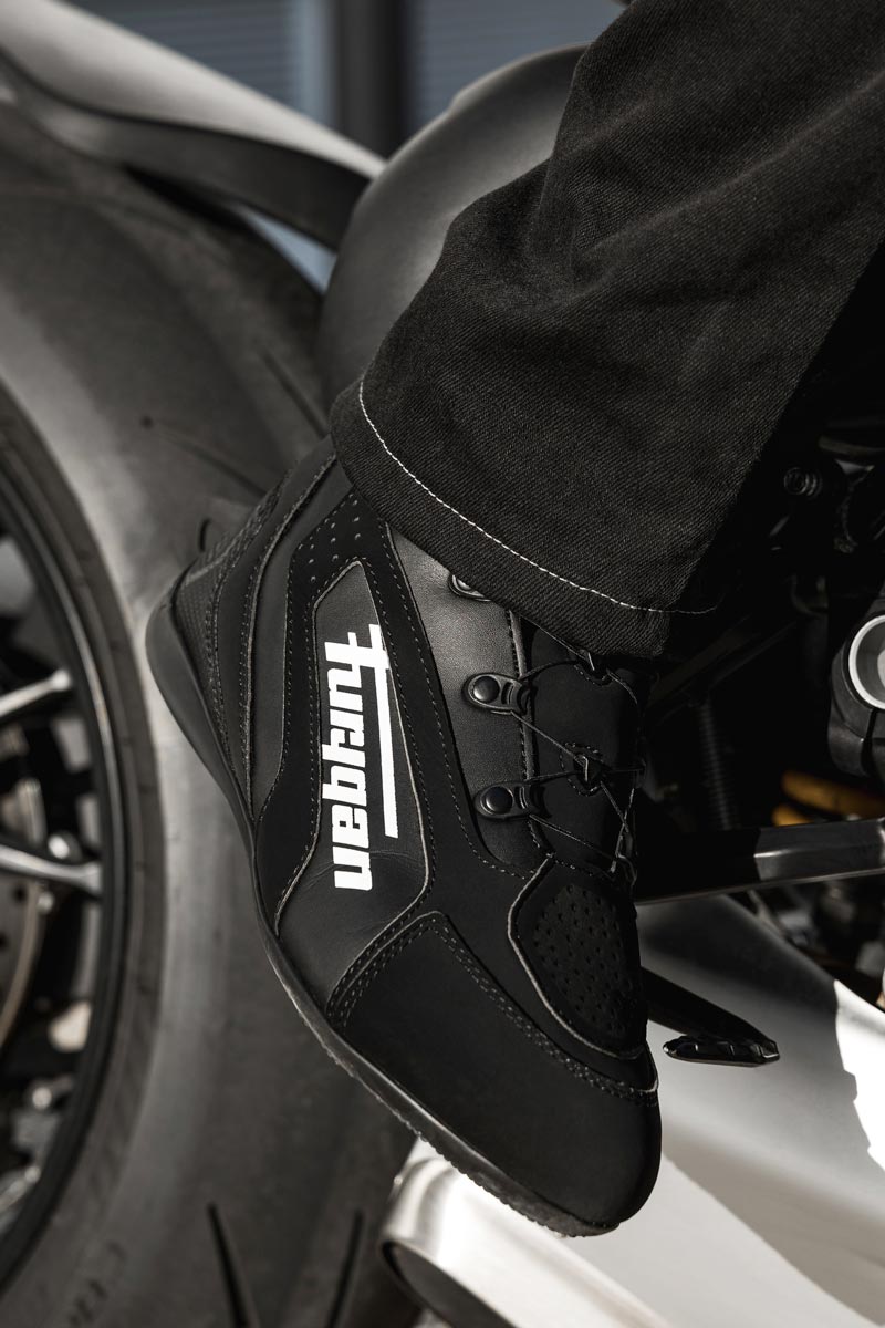 Chaussures Moto Furygan V4 EASY D3O® — Homologué CE Noir - LE PRATIQUE DU MOTARD