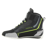 Chaussures Moto Homme Étanches | Furygan™ V5 D3O® WP Noir Jaune Fluo — détail