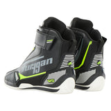 Chaussures Moto Homme Étanches | Furygan™ V5 D3O® WP Noir Jaune Fluo — détail