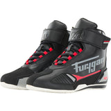 Chaussures Moto Homme Étanches | Furygan™ V5 D3O® WP Noir Blanc Rouge — détail