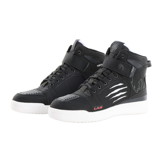 Chaussures Moto Furygan TARMAC D3O® — Homologué CE Noir - Blanc - LE PRATIQUE DU MOTARD