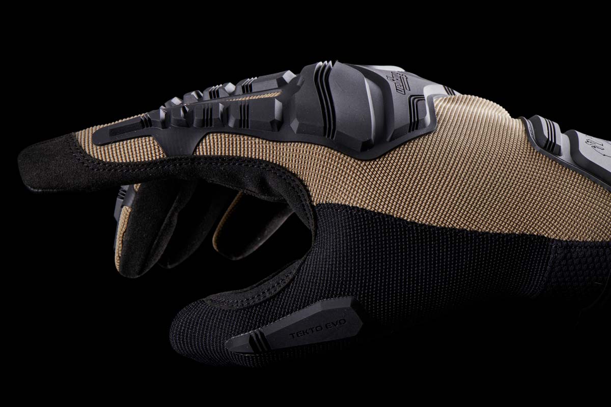 Gants Moto Furygan TEKTO EVO Sable - Noir — Certifié CE - LE PRATIQUE DU MOTARD