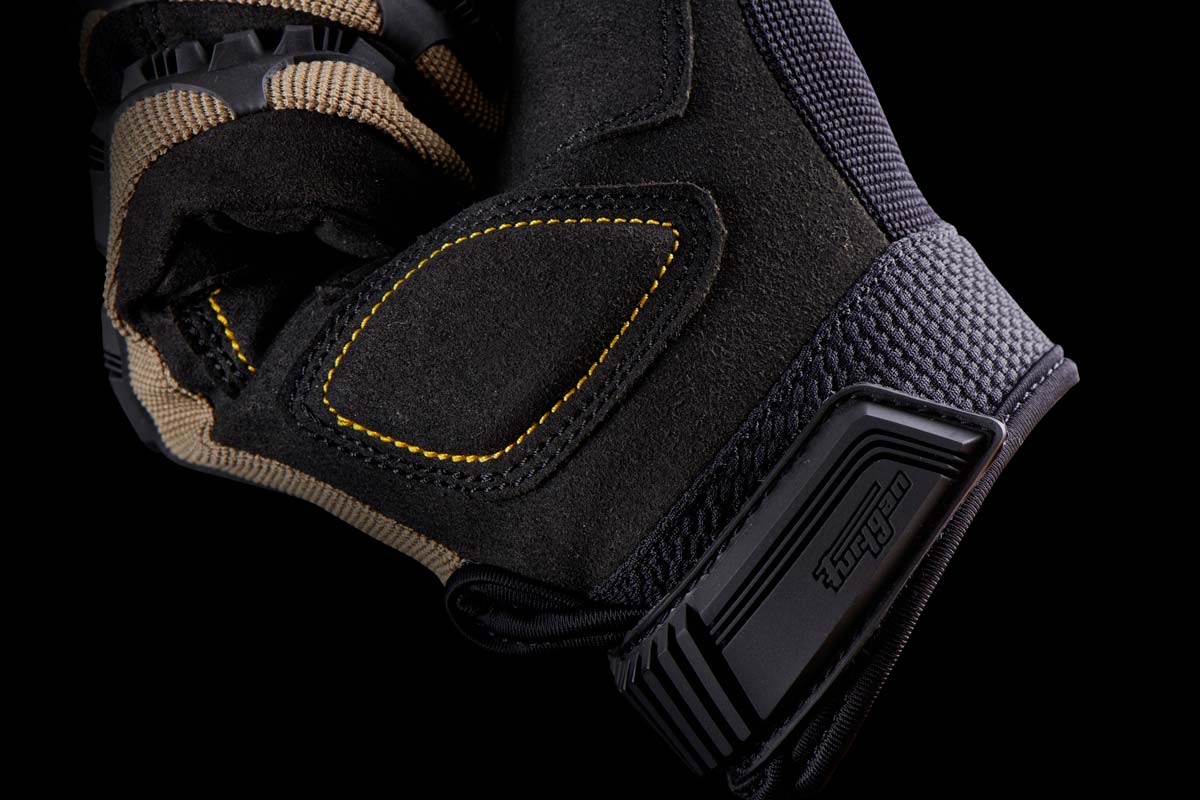 Gants Moto Furygan TEKTO EVO Sable - Noir — Certifié CE - LE PRATIQUE DU MOTARD