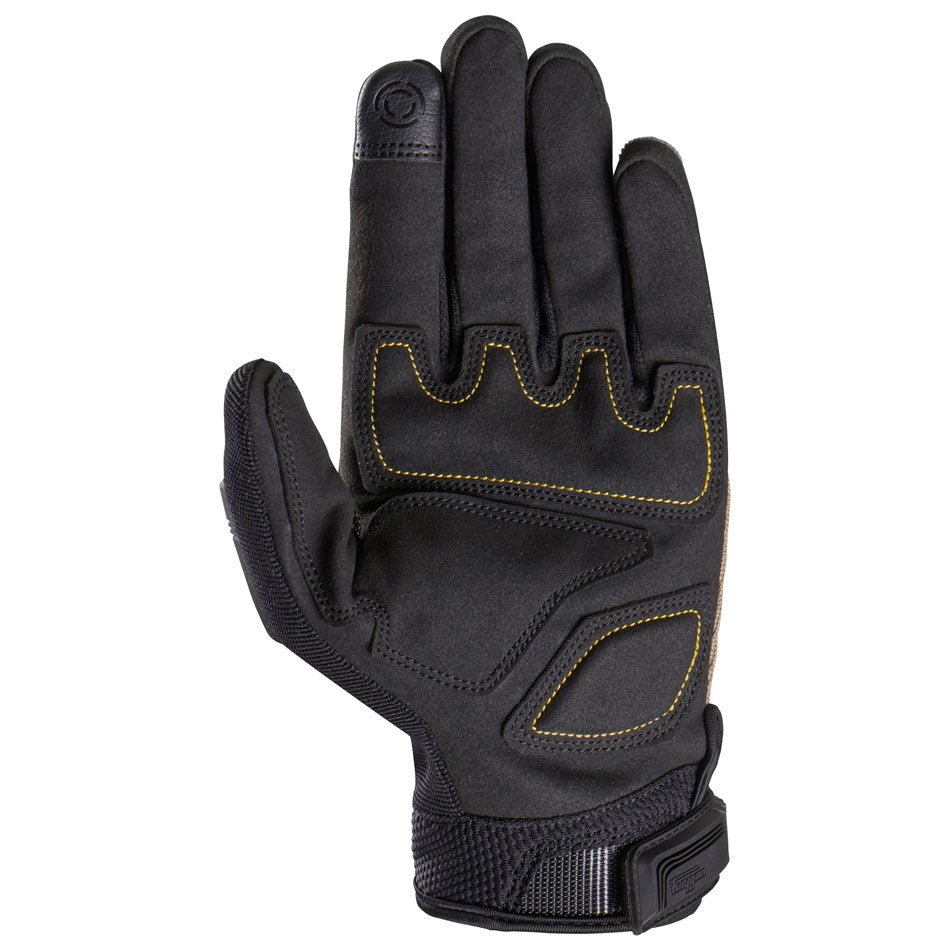 Gants Moto Furygan TEKTO EVO Sable - Noir — Certifié CE - LE PRATIQUE DU MOTARD