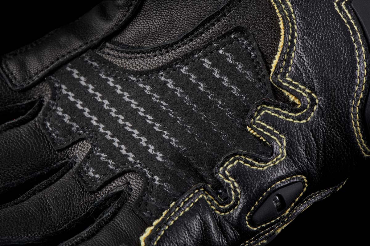 Gants Moto Furygan STYG20 X KEVLAR® Noir - Jaune stab - Blanc — Certifié CE - LE PRATIQUE DU MOTARD