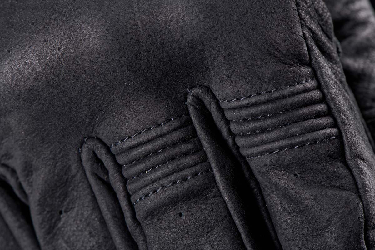 Gants Moto Furygan TD VINTAGE D3O® Noir — Certifié CE - LE PRATIQUE DU MOTARD