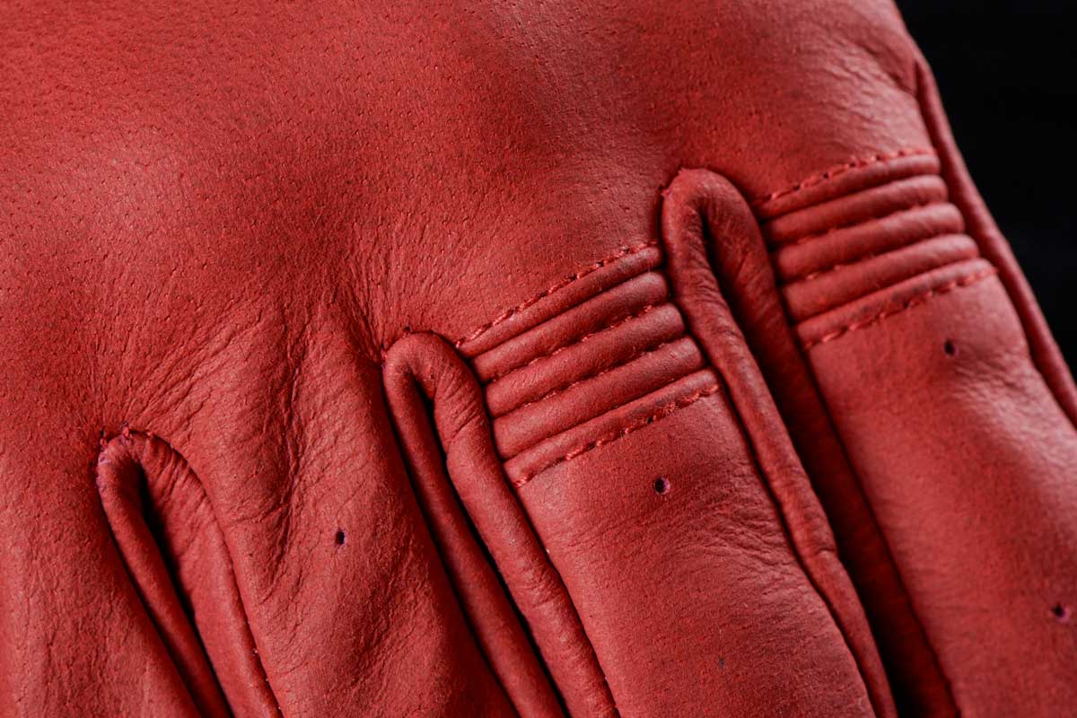 Gants Moto Furygan TD VINTAGE LADY D3O® Bordeaux — Certifié CE - LE PRATIQUE DU MOTARD