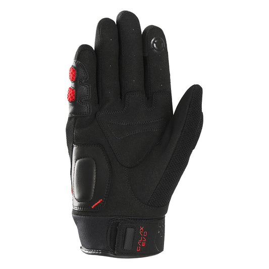 Gants Moto Furygan GALAX EVO Noir - Rouge — Certifié CE - LE PRATIQUE DU MOTARD