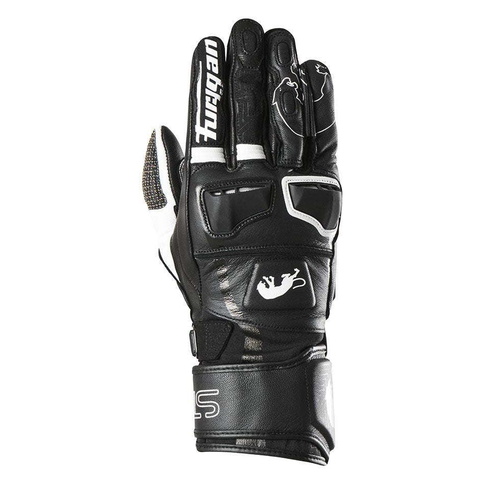 Gants Moto Furygan STYG15 Noir - Blanc — Certifié CE - LE PRATIQUE DU MOTARD