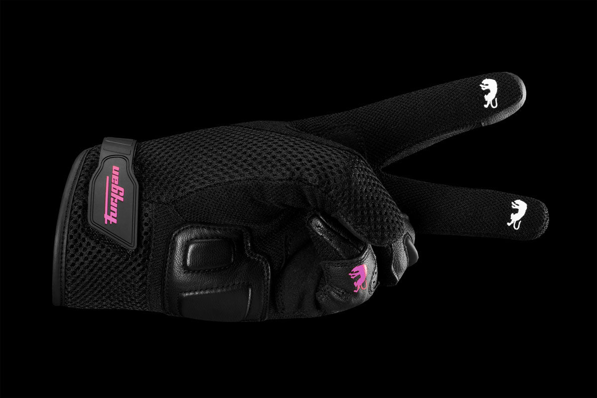 Gants Moto Furygan TD12 LADY EVO Noir — Certifié CE - LE PRATIQUE DU MOTARD