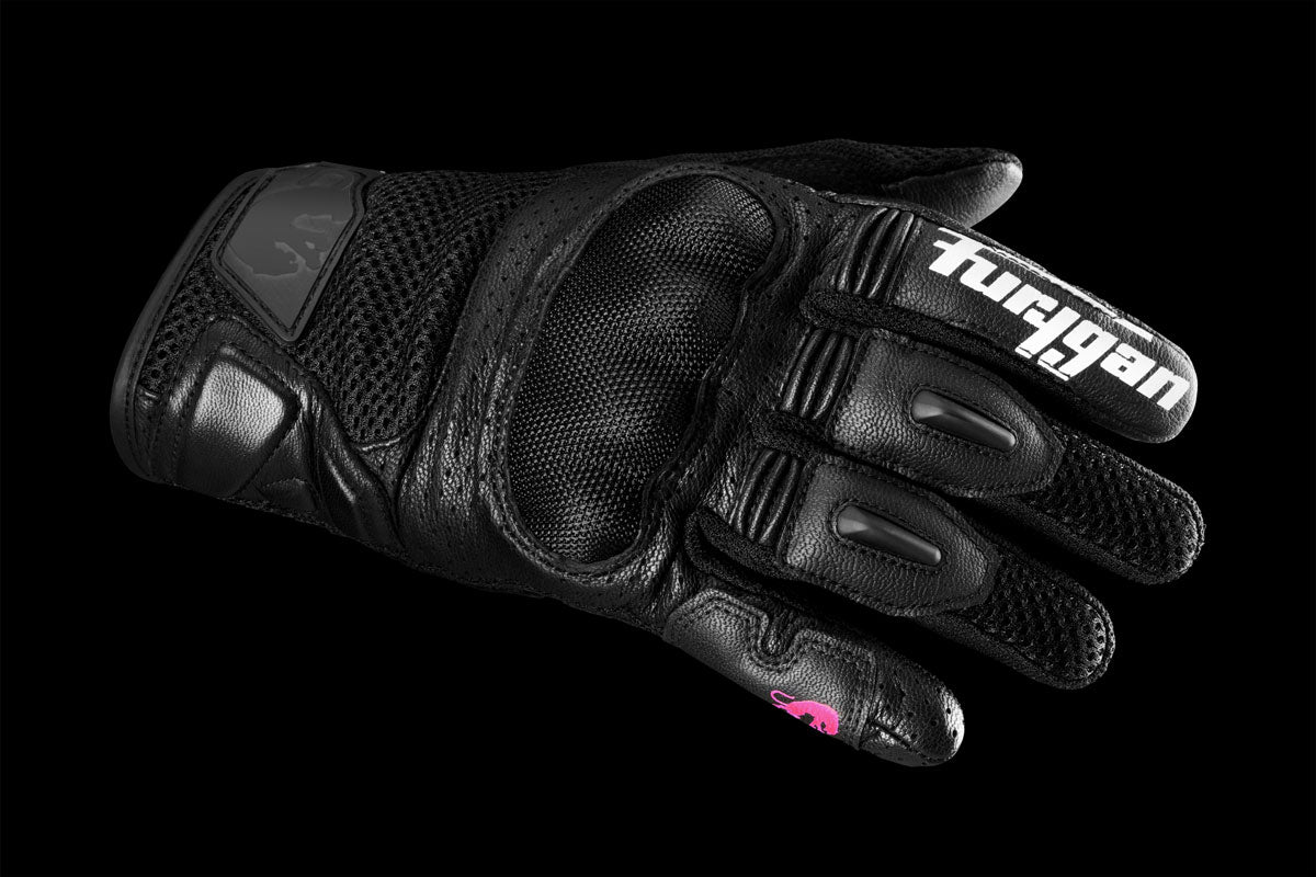 Gants Moto Furygan TD12 LADY EVO Noir — Certifié CE - LE PRATIQUE DU MOTARD