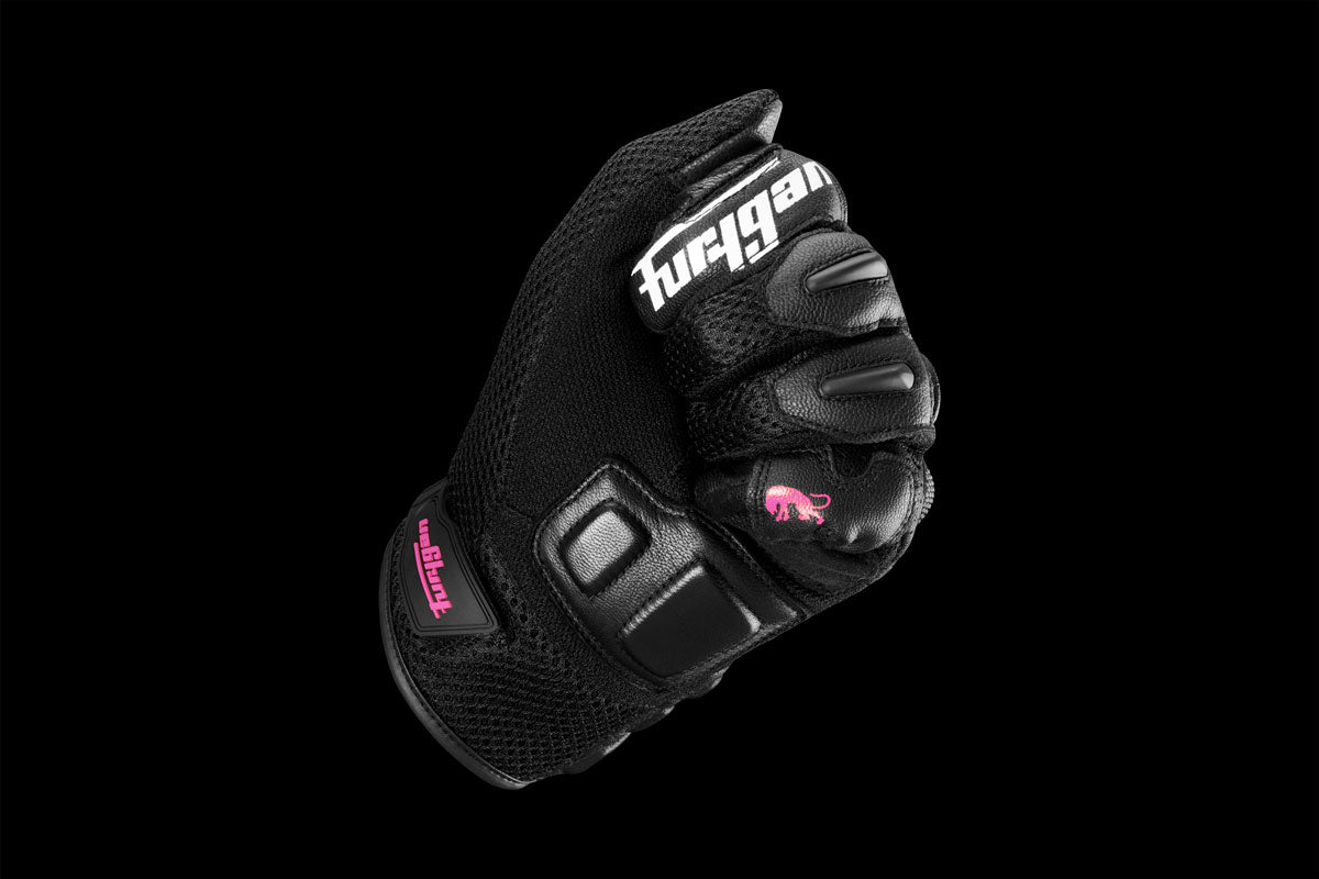 Gants Moto Furygan TD12 LADY EVO Noir — Certifié CE - LE PRATIQUE DU MOTARD