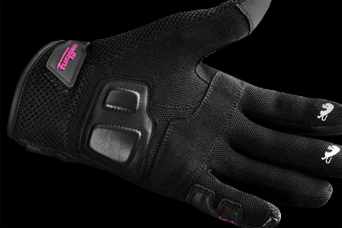 Gants Moto Furygan TD12 LADY EVO Noir — Certifié CE - LE PRATIQUE DU MOTARD
