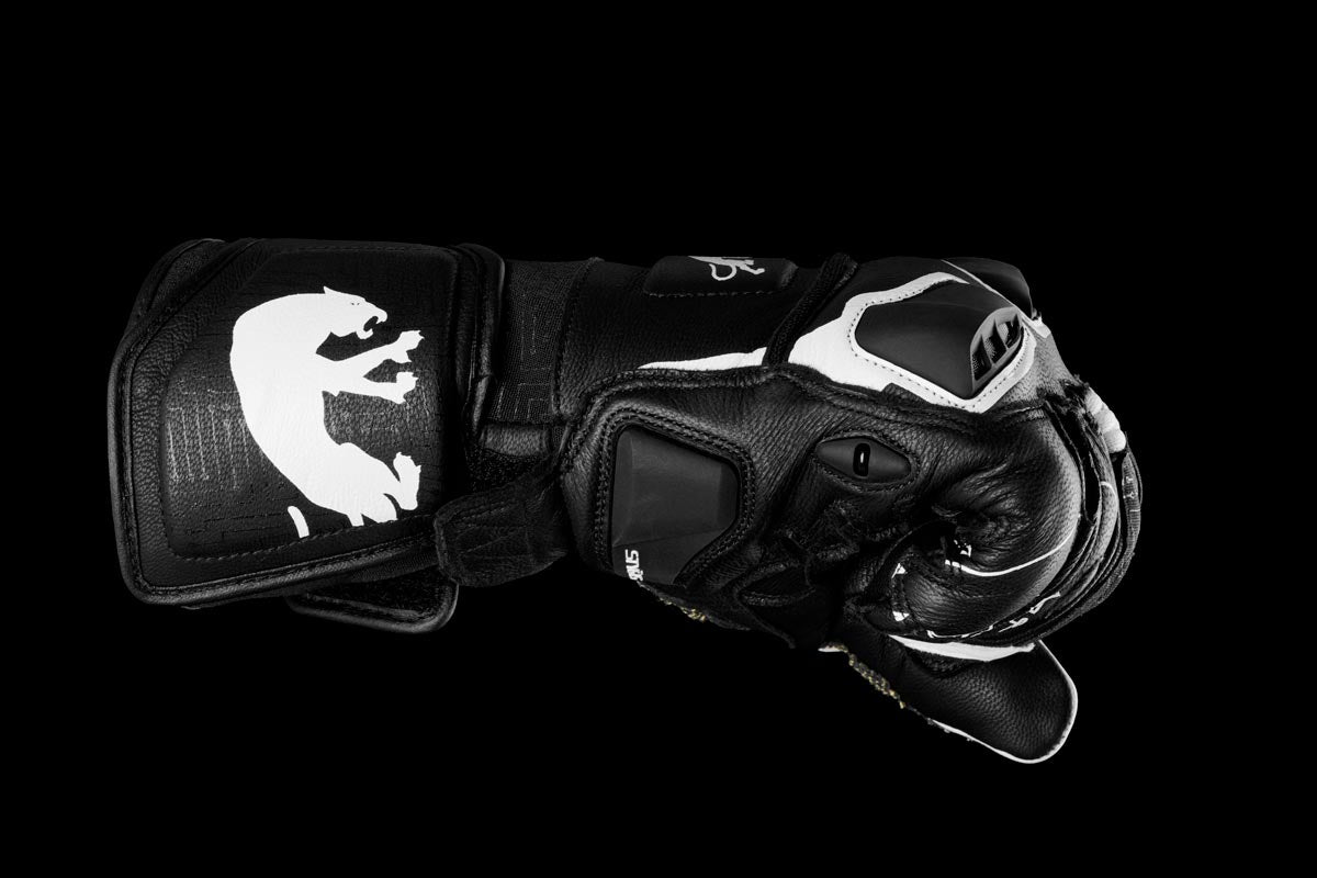 Gants Moto Furygan STYG15 LADY Noir - Blanc — Certifié CE - LE PRATIQUE DU MOTARD