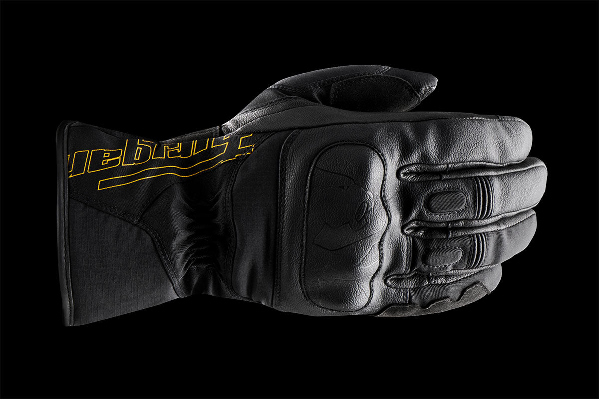 Gants Moto Furygan OSLO D3O® PRIMALOFT® LADY Noir - Or — Certifié CE - LE PRATIQUE DU MOTARD