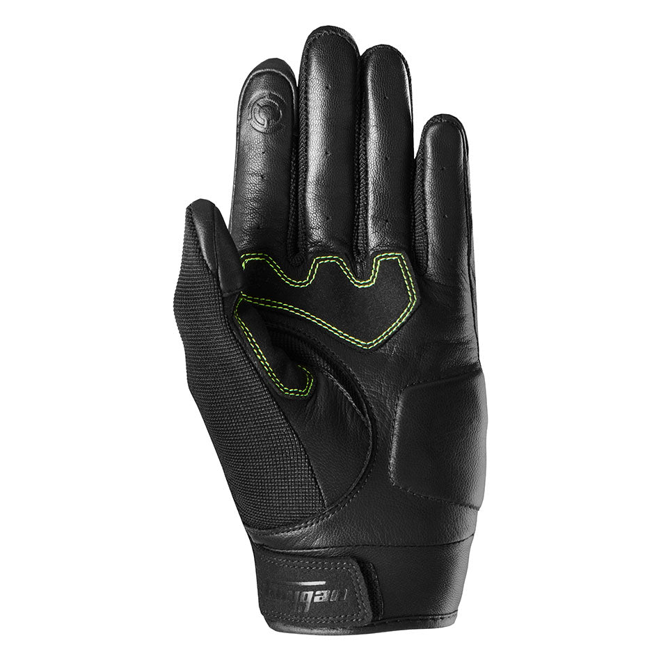 Gants Moto Furygan SHADE Noir - Jaune stab — Certifié CE - LE PRATIQUE DU MOTARD