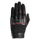 Gants Moto Furygan SHADE Noir - Rouge — Certifié CE - LE PRATIQUE DU MOTARD