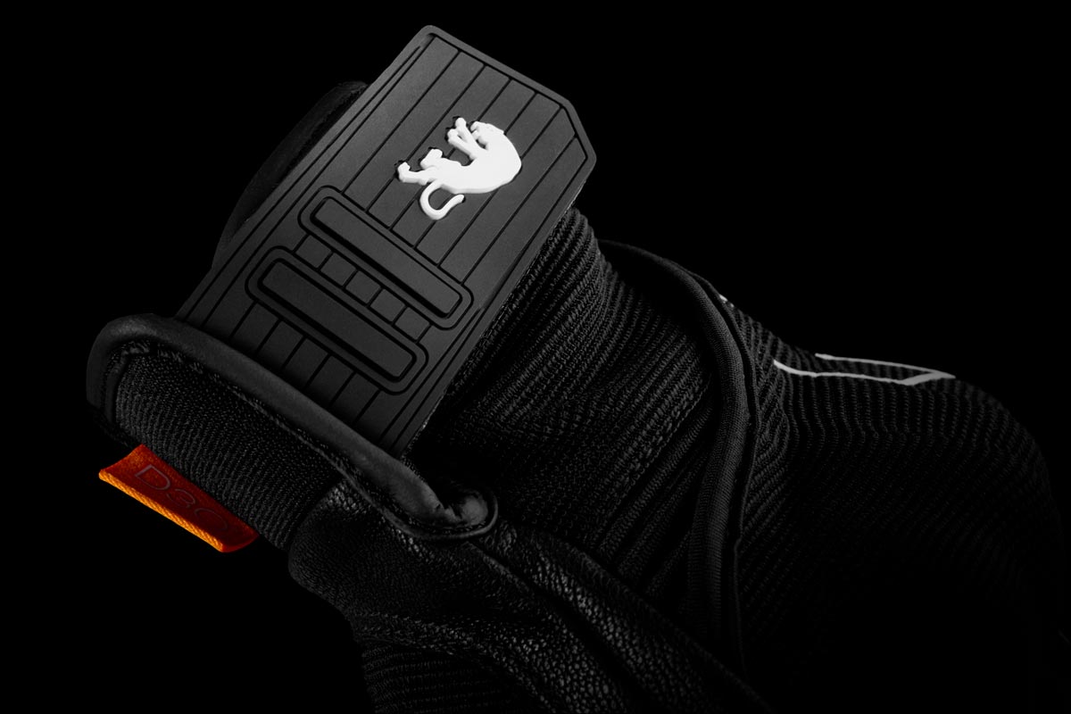 Gants Moto Furygan JET NEON D3O® Noir - Blanc — Certifié CE - LE PRATIQUE DU MOTARD