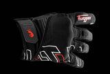 Gants Moto Furygan JET NEON D3O® Noir - Blanc - Rouge — Certifié CE - LE PRATIQUE DU MOTARD