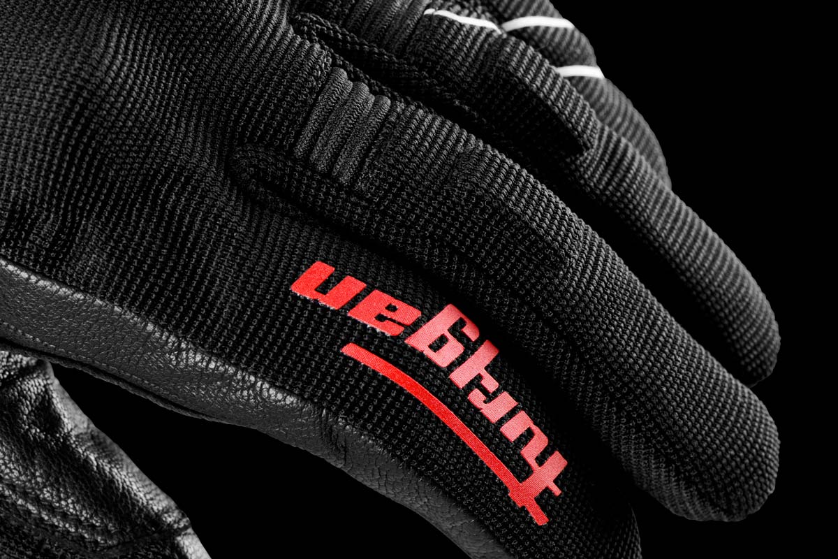 Gants Moto Furygan JET NEON D3O® Noir - Blanc - Rouge — Certifié CE - LE PRATIQUE DU MOTARD