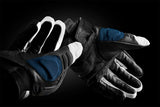 Gants Moto Furygan BALMAZ ALL SEASONS Noir - Bleu - Pearl — Certifié CE - LE PRATIQUE DU MOTARD