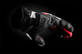 Gants Moto Furygan BALMAZ ALL SEASONS Noir - Pearl - Rouge — Certifié CE - LE PRATIQUE DU MOTARD